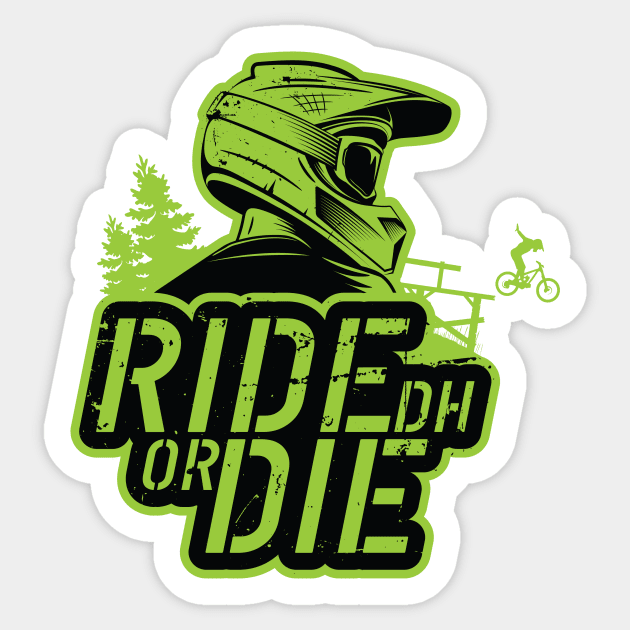 Ride Or Die Sticker by Hoyda